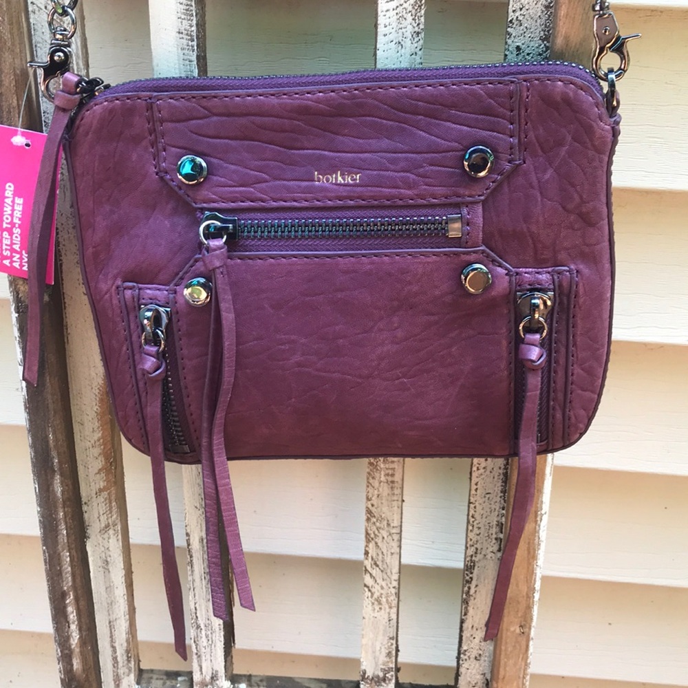 Botkier purple Logan crossbody